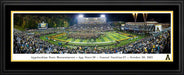 Appalachian State Mountaineers Football Panoramic Picture - Kidd Brewer Stadium  Deluxe Frame