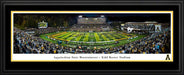 Appalachian State Mountaineers Football Run Out Panoramic Picture - Kidd Brewer Stadium Wall Decor  Deluxe Frame