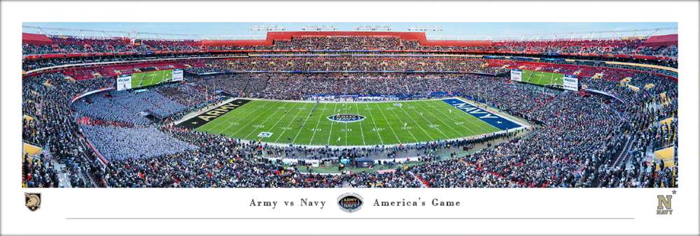 Army Black Knights vs Navy Midshipmen Football Game Panorama Print