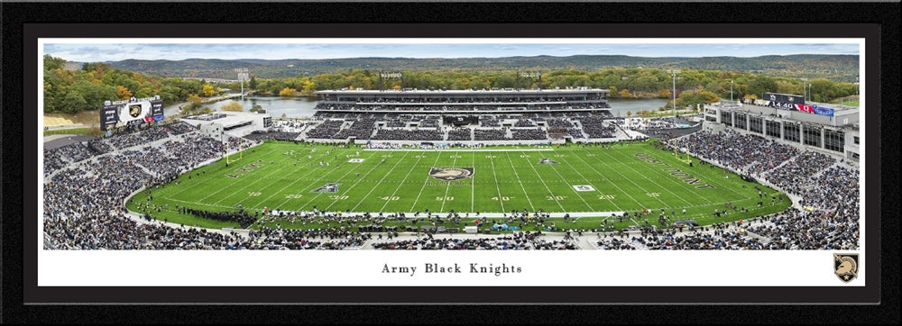 Army Black Knights Football Panoramic Picture- Select Frame