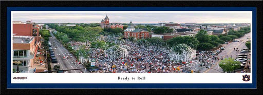 Auburn Oaks Panoramic Picture - Ready to Roll - Fan Cave Decor  Select Frame
