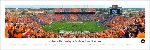 Auburn Tigers Football Panoramic Picture - Jordan-Hare Stadium Panorama  Unframed