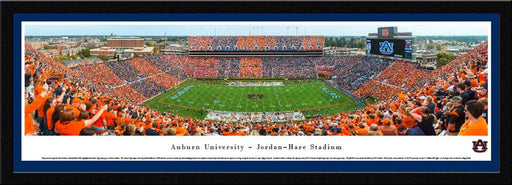 Auburn Tigers Football Panoramic Picture - Jordan-Hare Stadium Panorama  Select Frame