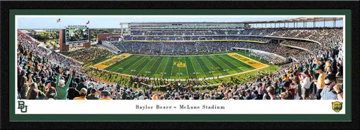 Baylor Bears Football Panoramic Poster - McLane Stadium  Select Frame
