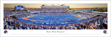 Boise State Broncos Panoramic Picture - Albertsons Stadium Fan Cave Decor  Unframed