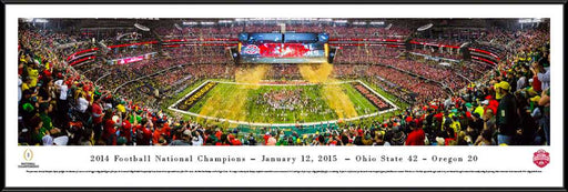 2015 CFP Championship Panoramic Picture - Ohio State Buckeyes  Standard Frame