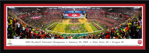 2015 CFP Championship Panoramic Picture - Ohio State Buckeyes  Select Frame