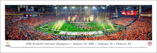2016 CFP Panoramic Picture - College Football Playoff Championship - Alabama Crimson Tide  Unframed