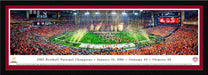 2016 CFP Panoramic Picture - College Football Playoff Championship - Alabama Crimson Tide  Select Frame