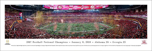 2018 College Football Playoff National Championship Panoramic Picture - Alabama Crimson Tide  Unframed