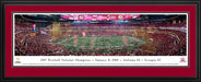2018 College Football Playoff National Championship Panoramic Picture - Alabama Crimson Tide  Deluxe Frame