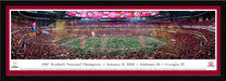 2018 College Football Playoff National Championship Panoramic Picture - Alabama Crimson Tide  Select Frame