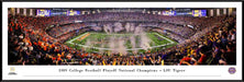 2020 College Football Playoff National Championship Panoramic Poster  Standard Frame