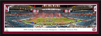 2021 College Football Playoff National Championship Panoramic Wall Decor - Alabama Crimson Tide  Select Frame