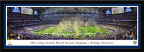 2023-2024 Season College Football Playoff National Championship Game Celebration Panoramic Picture - Michigan Wolverines  Select Frame
