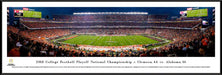 2019 College Football Playoff National Championship Panorama - Kickoff Poster  Standard Frame