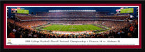 2019 College Football Playoff National Championship Panorama - Kickoff Poster  Select Frame