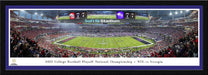 2023 College Football Playoff National Championship Kickoff Panoramic Picture - TCU vs. Georgia  Select Frame