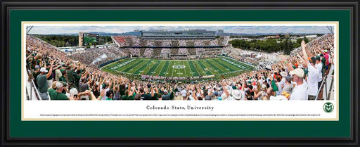 Colorado State Rams Panoramic Picture - Canvas Stadium at Colorado State  Deluxe Frame