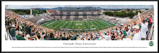 Colorado State Rams Panoramic Picture - Canvas Stadium at Colorado State  Standard Frame