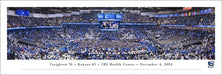 Creighton Blue Jays 76 vs Kansas Jayhawks 63, 2024 Basketball Game Panorama Print