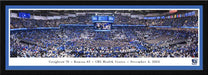 Creighton Blue Jays 76 vs Kansas Jayhawks 63, 2024 Basketball Game Panorama Print - Select Frame