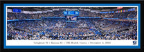 Creighton Blue Jays 76 vs Kansas Jayhawks 63, 2024 Basketball Game Panorama Print - Select Frame