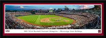 2021 College World Series Baseball Panoramic Picture - Mississippi State Bulldogs Celebration  Select Frame
