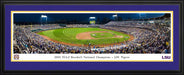2023 College World Series Champions Panoramic Picture - LSU Tigers Fan Cave Decor  Deluxe Frame