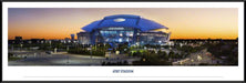 AT&T Stadium Twilight Panoramic Picture - Dallas, Texas  Standard Frame