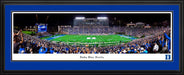 Duke Blue Devils Football Panoramic Picture - Wallace Wade Stadium Fan Cave Decor  Deluxe Frame