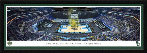 2021 NCAA Men's Basketball National Champions Panoramic Picture - Baylor Bears  Select Frame