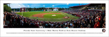 Florida State Seminoles Baseball Panoramic Picture - Mike Martin Field at Dick Howser Stadium  Unframed
