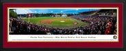 Florida State Seminoles Baseball Panoramic Picture - Mike Martin Field at Dick Howser Stadium  Deluxe Frame