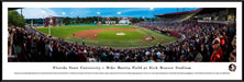 Florida State Seminoles Baseball Panoramic Picture - Mike Martin Field at Dick Howser Stadium  Standard Frame