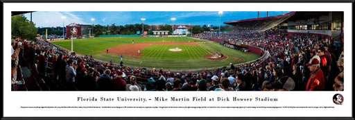 Florida State Seminoles Baseball Panoramic Picture - Mike Martin Field at Dick Howser Stadium  Standard Frame