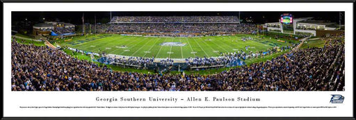 Georgia Southern Eagles Panoramic Picture - Paulson Stadium  Standard Frame