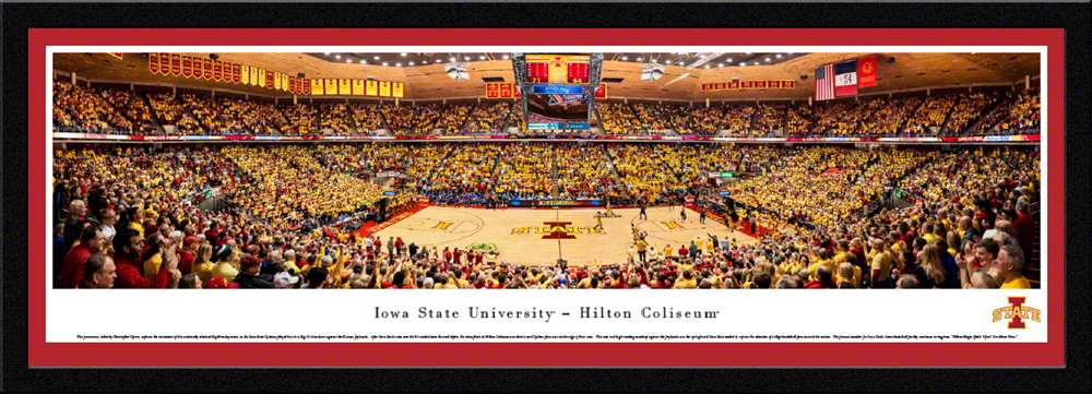 Iowa State Cyclones Panorama - Hilton Coliseum Panoramic Picture  Select Frame