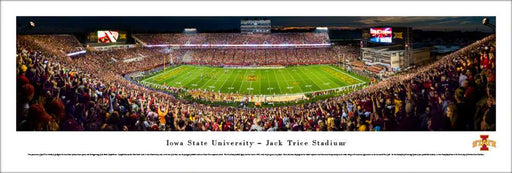 Iowa State Cyclones Football Panoramic Picture - Jack Trice Stadium  Unframed