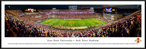 Iowa State Cyclones Football Panoramic Picture - Jack Trice Stadium  Standard Frame