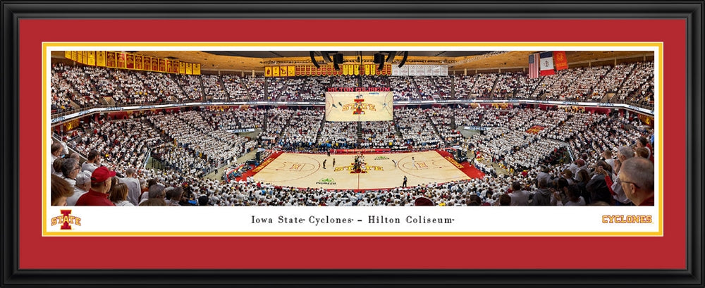 Iowa State Cyclones Hilton Coliseum Panorama Print