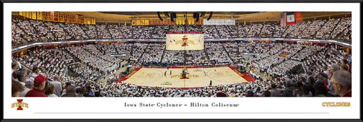 Iowa State Cyclones Hilton Coliseum Panorama Print - Standard Frame