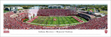 Indiana Hoosiers Football Panoramic Poster - Memorial Stadium Picture  Unframed