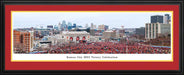 Kansas City Celebrates - 2023 Kansas City Chiefs Victory Parade Panoramic Fan Cave Decor  Deluxe Frame