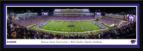 K-State Wildcats Football Panoramic Poster - Bill Snyder Family Stadium Picture  Select Frame