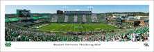 Marshall Thundering Herd Panoramic Picture - Joan C. Edwards Fan Cave Decor  Unframed