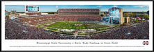 Mississippi State Bulldogs Football Panoramic - Davis Wade Stadium Panorama  Standard Frame