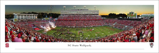 North Carolina State Wolfpack Football Panoramic Fan Cave Decor - Carter-Finley Stadium Picture  Unframed