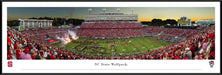 North Carolina State Wolfpack Football Panoramic Fan Cave Decor - Carter-Finley Stadium Picture  Standard Frame