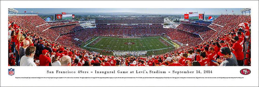 San Francisco 49ers Panoramic - Levi's Stadium Picture  Unframed